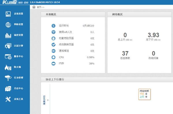 爱快流控软路由电脑版下载 v3.6.13