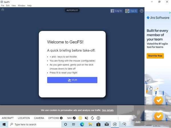 GeoFS(飞行模拟器)电脑版 1.6 官方最新版
