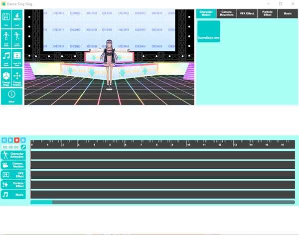 Dance Sing Sing(二次元视频制作软件)电脑版 2019.4.28 官方版
