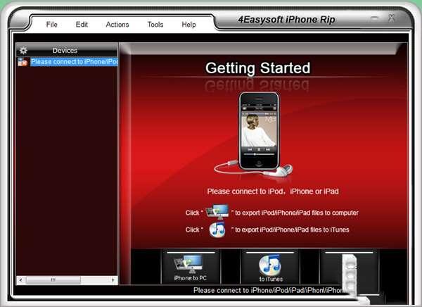 4Easysoft iPhone Rip(iphone文件传输软件) 3.1.38 官方版