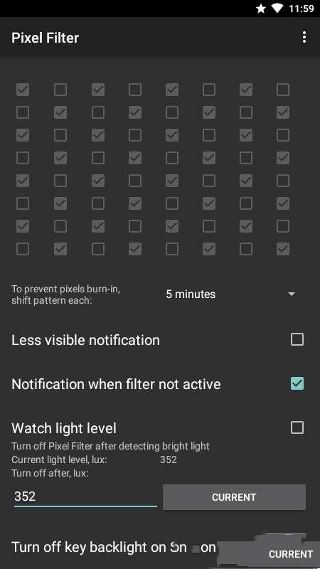 像素过滤器(AMOLED屏幕调光)安卓版 2.4 官方版 APP