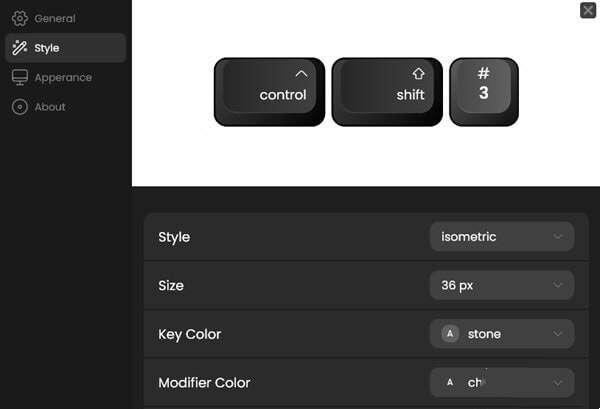 Keyviz(实时按键显示工具) 1.0.0官方电脑版