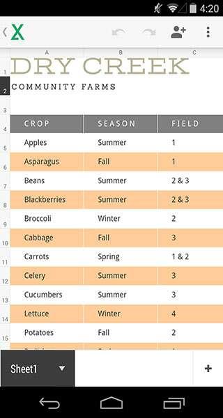 Google表格安卓版 1.22.142.01.90 官方最新版