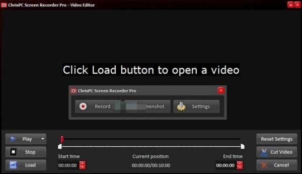 ChrisPC Screen Recorder Pro(多功能录屏软件)官方免费版 2.60 安装激活