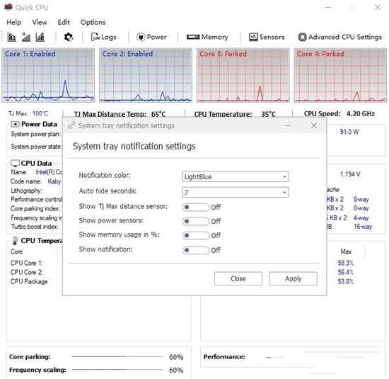 Quick CPU x64位官方最新版 4.4.2.0电脑版