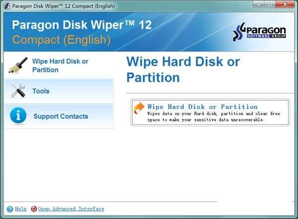 Paragon Disk Wiper(磁盘彻底擦除工具) 10.1.25 官方免费版