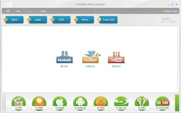 Freemake Video Converter（视频转换）电脑版 4.1.13.148 中文正式版