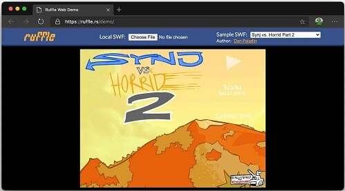 Ruffle(Flash Player模拟器)电脑免费版 2022.10.13 最新版