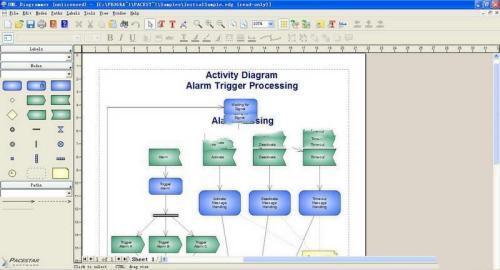 PaceStar UML Diagrammer（简易流程图绘制工具）电脑版 6.37 官方免费