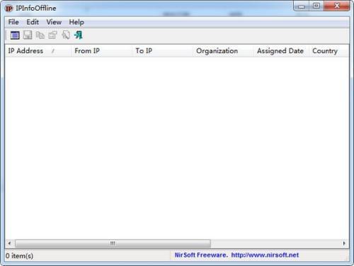 IPInfoOffline(ip地址查询)最新电脑版 1.60官方版