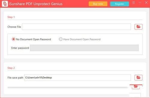 iSunshare PDF Unprotect Genius(PDF解锁工具)电脑版 3.1.5.1官方版