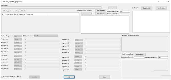 LoadDll Expert(高级DLL加载测试容器)最新版 1.0 绿色免费版