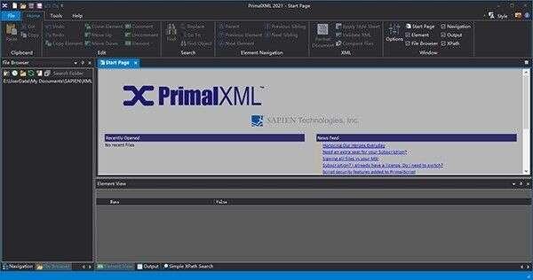 PrimalXML(XML文件编辑工具)官方版 4.6.71 最新绿色版