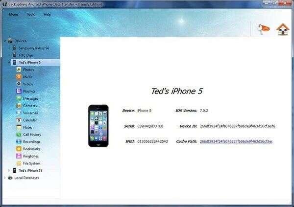 Backuptrans Android iPhone Data Transfer(数据传输软件)最新版 3.1.41官方